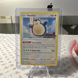Pokemon TCG Snorlax SWSH068 Vivid Voltage Promo Holo Rare Holo English 2020 - Image 1
