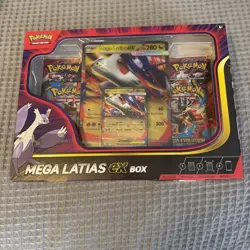Pokemon Mega Latias EX Box Promo Booster English TCG - Image 1