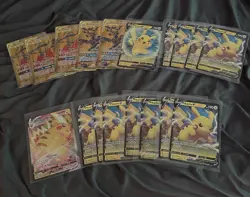 Pokemon TCG Pikachu Jumbo 18-Card Lot - Image 1