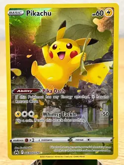 Crown Zenith Pikachu GG30/GG70 Trainer Gallery Rare Pokemon NM/M - Image 1