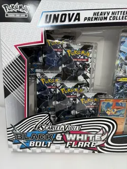 Pokemon Unova Heavy Hitters Premium Collection! Black Bolt+White Flare SEALED! - Image 2