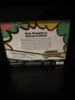 Pokemon TCG Ascended Heroes Mega Meganium Ex Sealed Box - Image 2