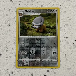 Pokemon TCG Shieldon 109/189 Reverse Holo Astral Radiance Yuka Morii - Image 1