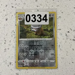 Pokemon TCG Shieldon 109/189 Reverse Holo Astral Radiance Yuka Morii - Image 3