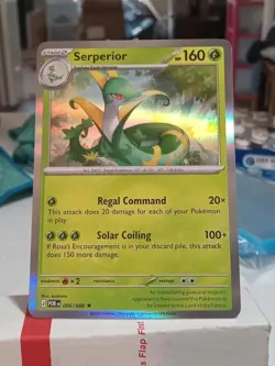 SERPERIOR 006/088 POKEMON PERFECT ORDER ME03 HOLO - Image 1