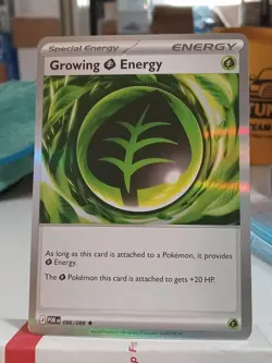 GROWING ENERGY 086/088 POKEMON PERFECT ORDER ME03 HOLO - Image 1