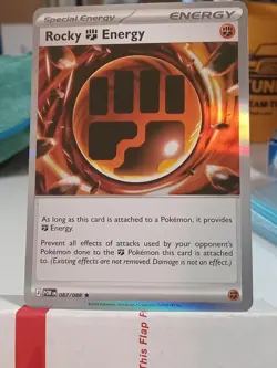ROCKY ENERGY 087/088 POKEMON PERFECT ORDER ME03 HOLO - Image 1