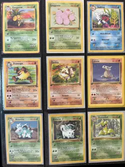Pokemon Base Set Jungle Lot - VINTAGE 1999 - 1st Edition, Shadowless & Holos - Image 2