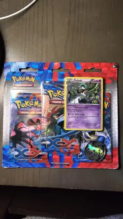 Pokemon TCG XY Base 3 Pack Blister Gallade New/Sealed RARE Some Creases See Pics - Image 1