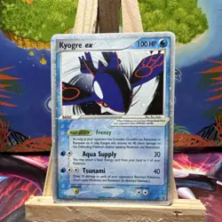 The Pokemon Company Kyogre ex 037 Nintendo Promo EX Holo 100 HP Basic English - Image 1