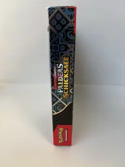 Pokemon TCG Paldean Fates Quaquaval Ex Premium Collection Box German Damaged Box - Image 4