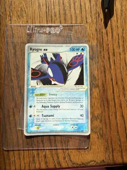 Pokemon Kyogre ex 037 Nintendo Promo Holo 100 HP English Basic EX 2006 - Image 1