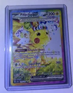 Pikachu EX 238/191 Surging Sparks Special Illustration Rare SIR Pokemon - NM - Image 1
