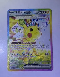 Pikachu EX 238/191 Surging Sparks Special Illustration Rare SIR Pokemon - NM - Image 2