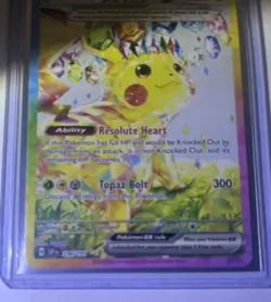 Pikachu EX 238/191 Surging Sparks Special Illustration Rare SIR Pokemon - NM - Image 4
