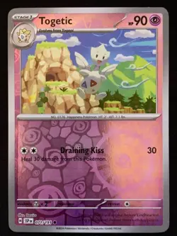 SV08: Surging Sparks #071/191 Togetic Pokemon TCG NM - Image 1