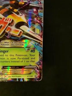 M Beedrill EX XY158 XY Promos Pokemon TCG Damaged - Image 5