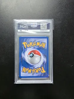 Pokemon Neo Genesis 1st Edition Heracross Holo 6/111 Vintage TCG PSA 7 Swirl - Image 4