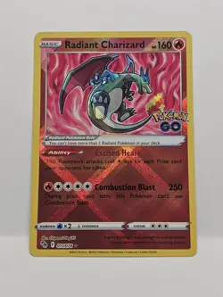 Pokemon Radiant Charizard Pokemon Go Stamp 11/78 - Image 1