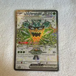 Teal Mask Ogerpon ex 190/167 Pokemon Twilight Masquerade Ultra Rare - Image 1