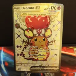 Pokemon Dedenne ex 239/193 Sv02: Paldea Evolved Full Art - Image 1