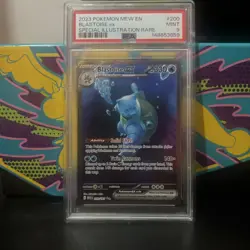 Pokemon 2023 Blastoise ex 200/165 PSA 9 - Image 1