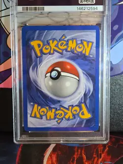 Rocket's Moltres 12/132 Holo Rare Gym Heroes Pokemon - PSA 8 - Image 4