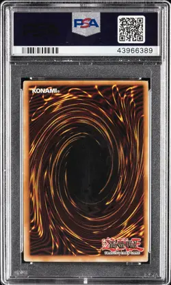 2003 YU-GI-OH! STARTER DECK: JOEY #001 RED-EYES B. DRAGON PSA 9 - Image 2