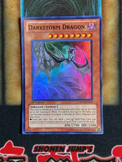 Yugioh Darkstorm Dragon ORCS-EN037 Super Rare 1st Ed NM - Image 1