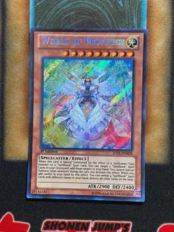 Yugioh World Of Prophecy JOTL-EN028 Secret Rare 1st Ed LP - Image 1