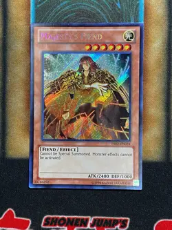 Yugioh Majesty’s Fiend PRIO-EN034 Secret Rare LP - Image 1