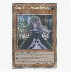 Yu-Gi-Oh Ghost Belle & Haunted Mansion / Dimension Force 1st Ed Holo DIFO-EN100 - Image 1