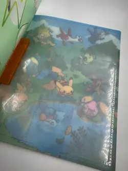 Pokemon Card Pokepark 2005 Limited Premium File Forest & Bue Sheet - FILE ONLY - Image 3