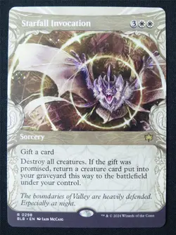 Starfall Invocation Showcase - BLB - Mtg Card #1OK - Image 1