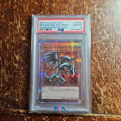 PSA 10 Red-Eyes Black Metal Dragon YuGiOh 25th Secret Rare YuGiOh Card - Image 1