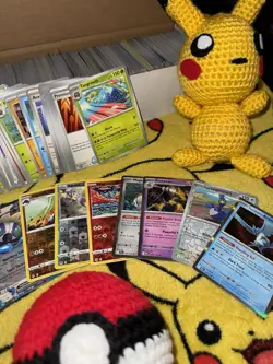 Pokemon TCG Mixed Card Lot Bulk Box w/ Gigalith V, N Zekrom, N Reshiram - Image 3