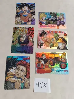 6 DRAGON BALL Z ACG HOLOFOIL Cards - Image 1