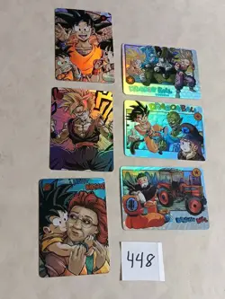 6 DRAGON BALL Z ACG HOLOFOIL Cards - Image 2
