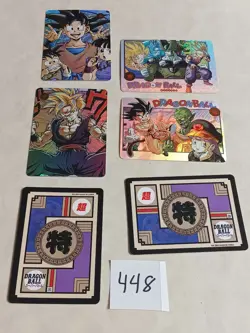 6 DRAGON BALL Z ACG HOLOFOIL Cards - Image 3