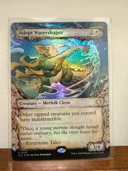 Magic: The Gathering Adept Watershaper (Showcase) Lorwyn Eclipsed - Image 1