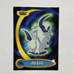 Absol Pokemon Advanced Challenge Topps TCG Card 2004 #1 - Image 1