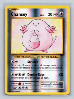 Chansey 70/108 Holo Rare Evolutions Pokemon Reverse Holo Near Mint - Image 1