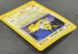 Pokemon TCG: Neo Destiny - Light Jolteon 48/105 Vintage WOTC MP *See Pics* - Image 3