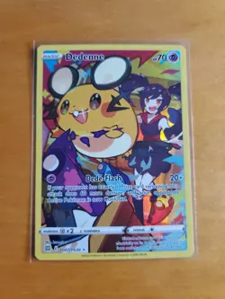 Dedenne TG07/TG30 Ultra Rare Brilliant Stars Pokemon Card - Image 1