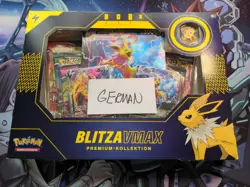 GERMAN Pokemon Jolteon VMAX Premium Collection Box SWSH183 184 6 - Image 3