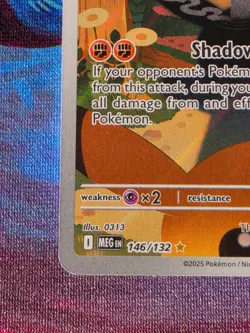 Pokemon TCG Marshadow 146/132 Mega Evolution (NM/M) - Image 5