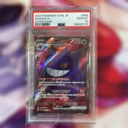PSA 10 Gengar Pokemon Card Mega Gengar ex Special Art Rare Pokemon Card - Image 2