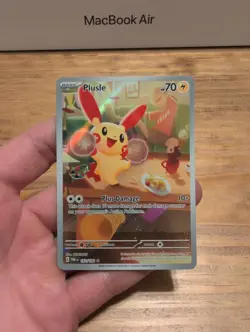 Plusle 193/182 Pokemon TCG Paradox Rift Illustration Rare - Image 1