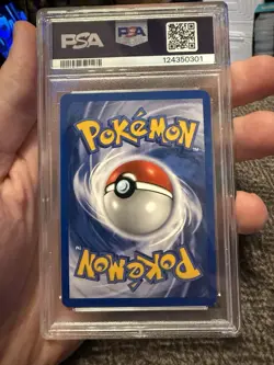 2000 POKEMON ROCKET 1ST EDITION #9 DARK HYPNO-HOLO PSA 8 W Swirl - Image 3