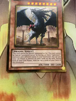 GLD3-EN016 - Judgment Dragon Gold Rare M/NM Yugioh - Image 2